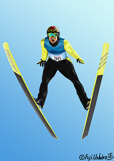 スキージャンプ1
