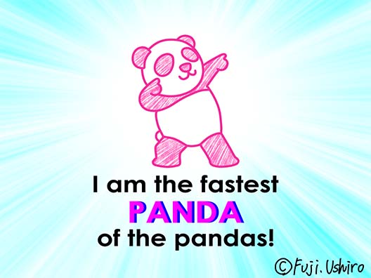fastest panda
