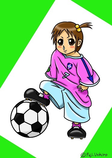 サッカー少女1